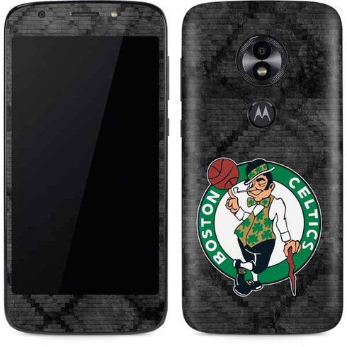 NBA Boston Celtics Dark Rust Moto E5 Play Skin